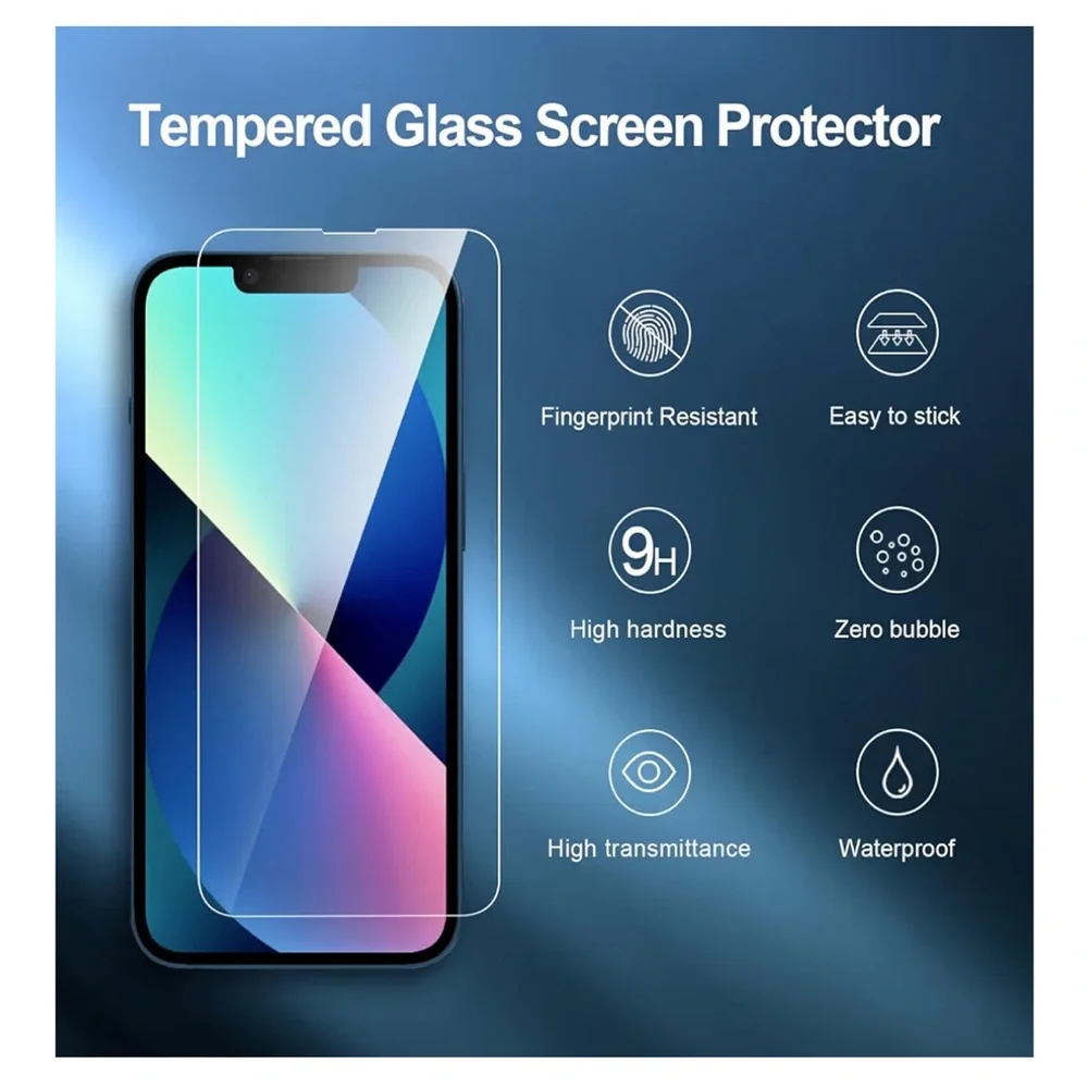 NEW'C iPhone 14 Tempered Glass Screen Protector